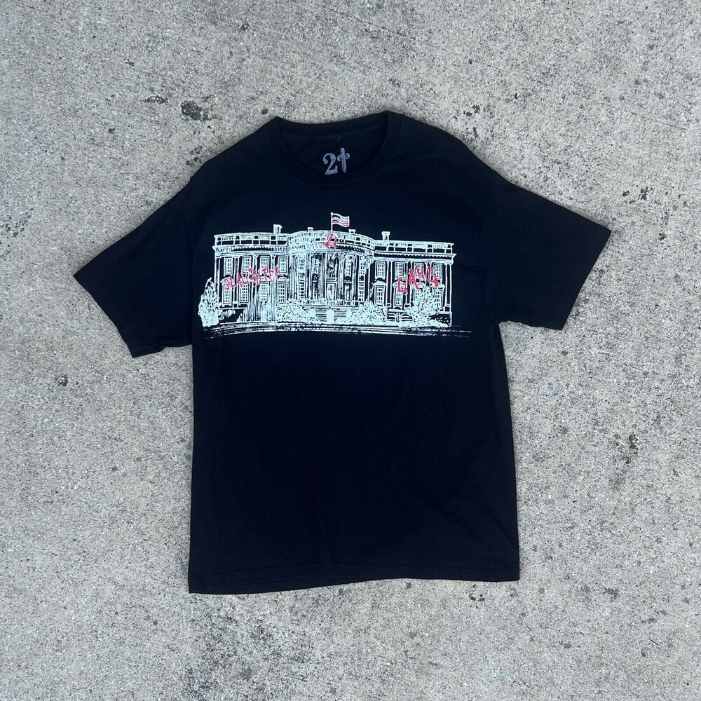 21 Savage The American Dream Tour White House T-shirt | Size L